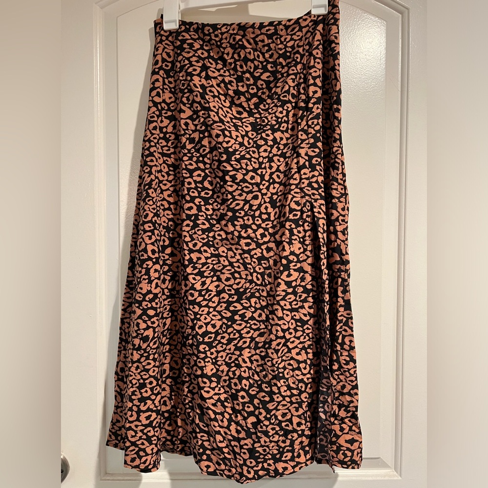 SHEIN Skirt Leopard Print